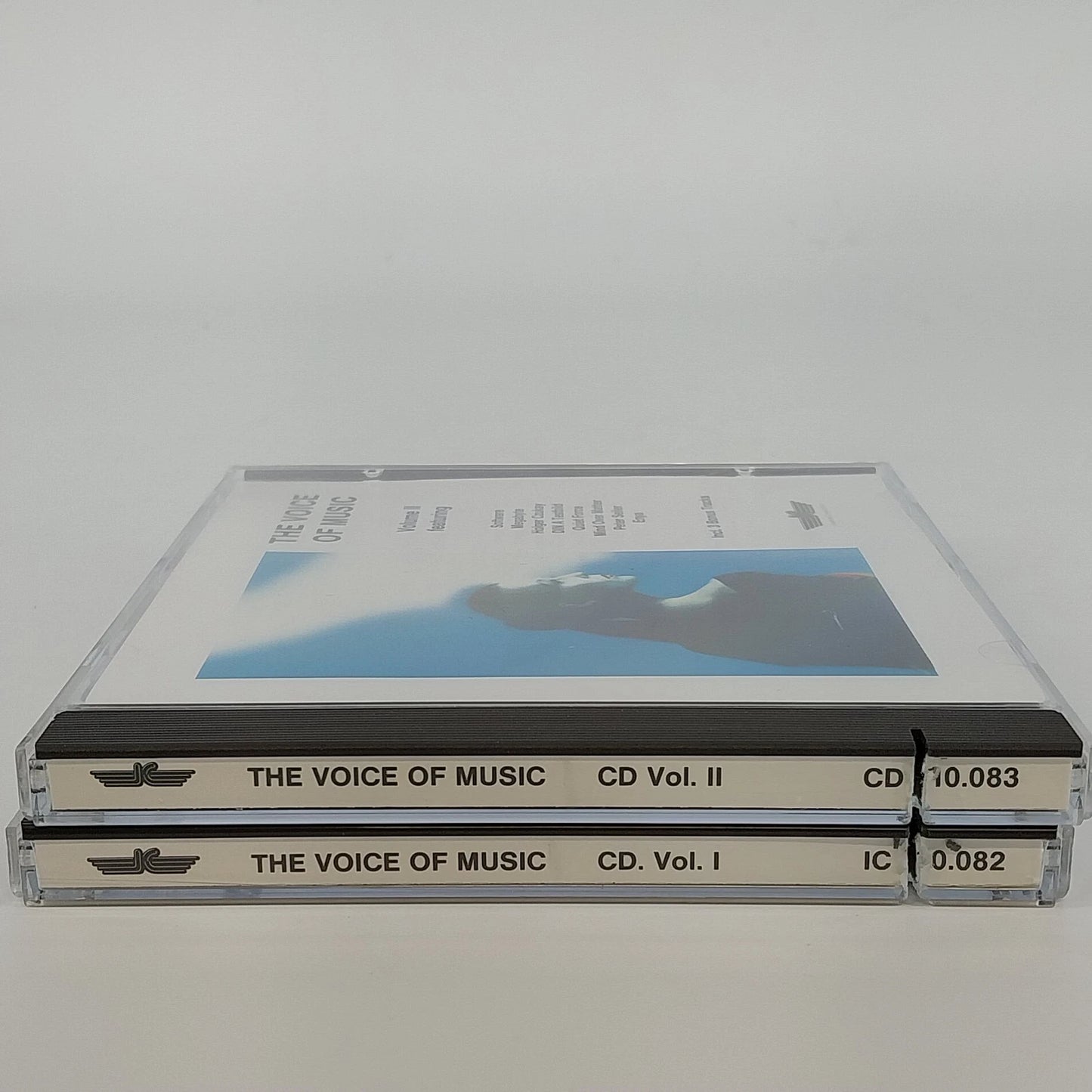 The Voice of Music Volume 1 & 2 CD Lot Electronic Ambient I/C Digit Music 1989