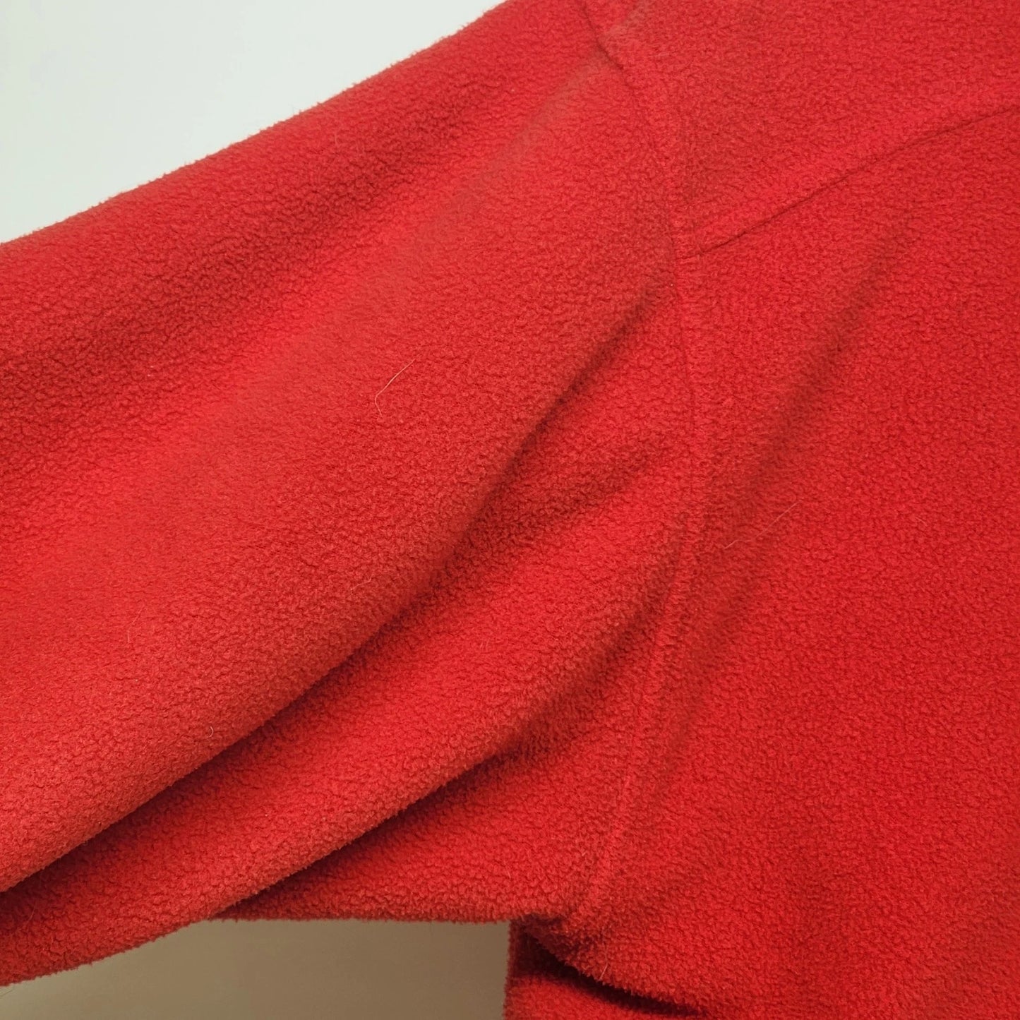 Marlboro Reversible Fleece Pullover Red & Black Plaid Men’s XL Half Zip 90s