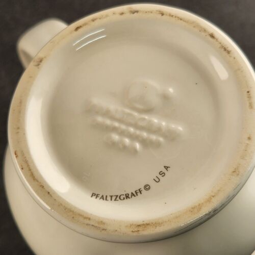 Pfaltzgraff Grapevine Creamer Pitcher 4.5" Tall Vintage USA Purple Grapes