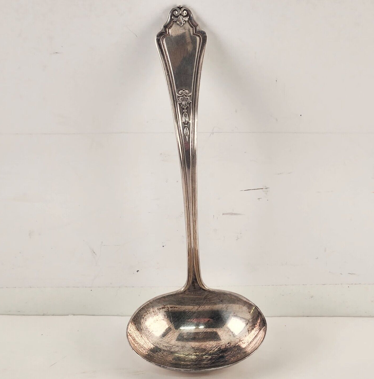 Cream Ladle Marked GMCo Anchor EP PAT 1914 Gorham Shelburne