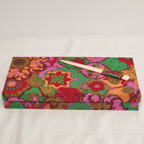 Mod Stylecraft Desk Pad Blotter Stationary Letter Holder Paper Note Address Book Kit