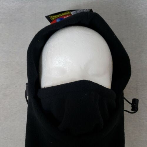 Occunomix Black Winter Hard Hat Liner ColdStress Fleece Long Balaclava Head Gear