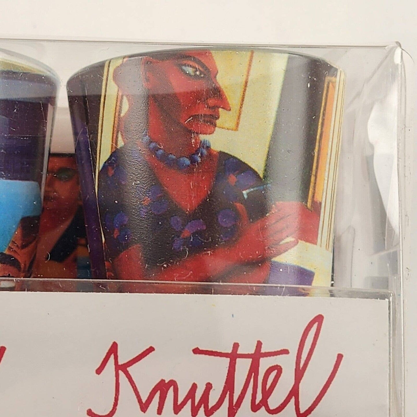The Knuttel Collection Graham Knuttel Set of Three Painted Shot Glasses Ireland