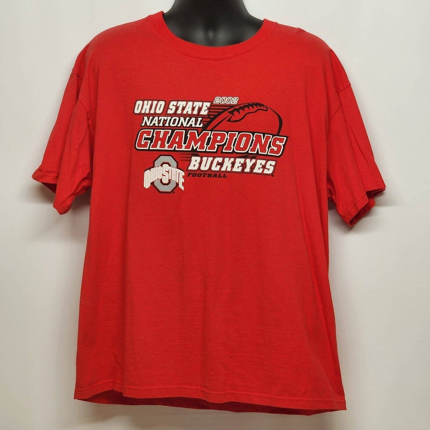 3 Shirts Large Ohio State Buckeyes 2002 National Champs Polo T-Shirt Sweatshirt