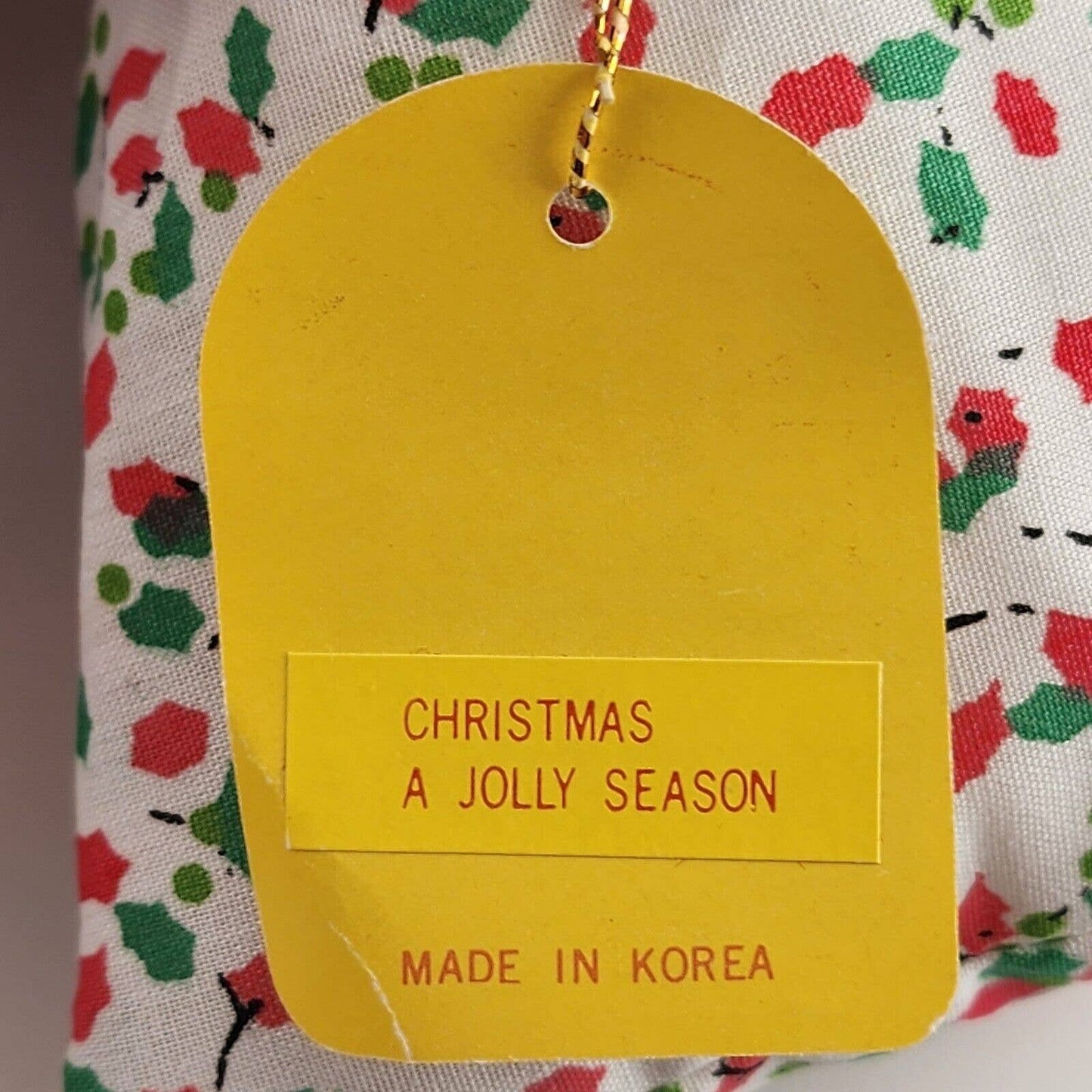 Brinn's Christmas Clown Doll Porcelain Head December 1988 A Jolly Season w Tags