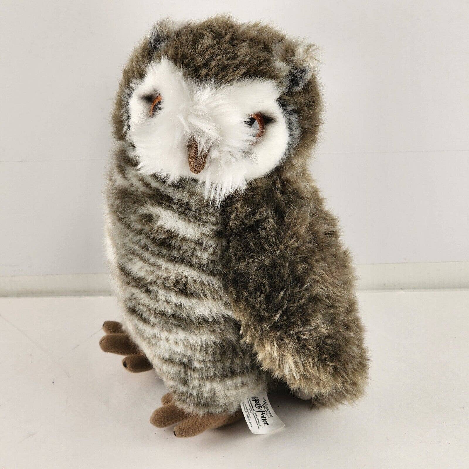 Plush Pigwidgeon Gray Owl 9 Tall The Wizarding World of Harry