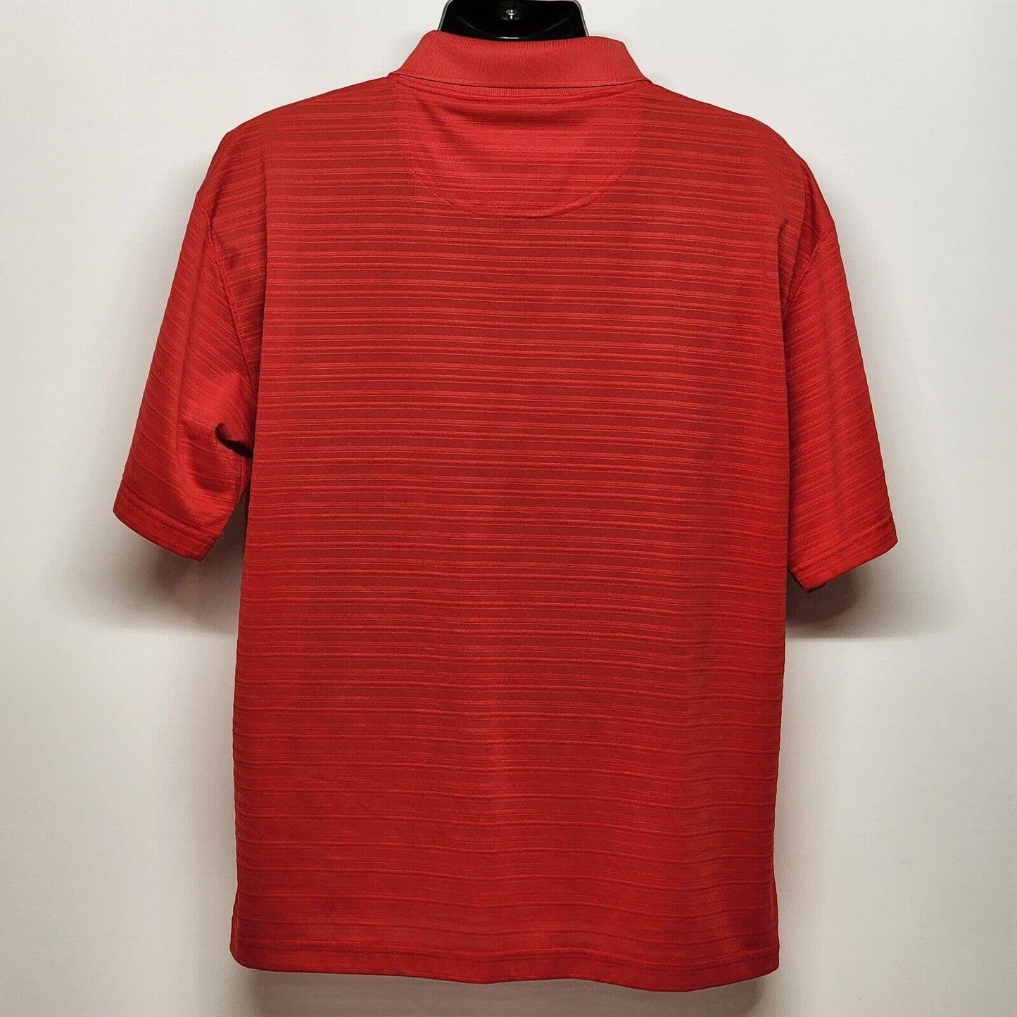 Ohio State Buckeyes Men's SS Polo Golf Shirt Large Red Pro Player P2 Polyester