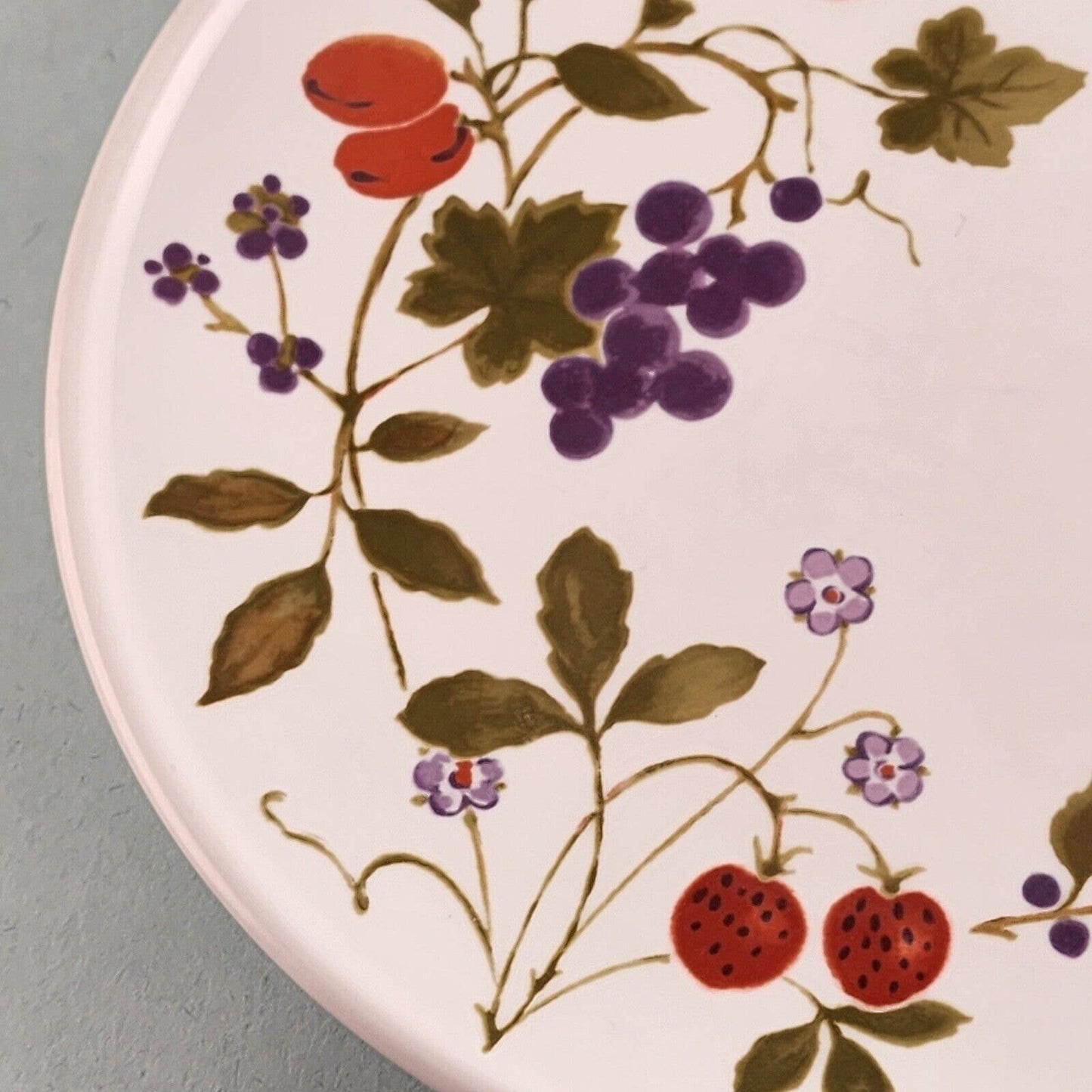 Noritake Progression Berries N Such One Salad Plate China Vintage 9070 Japan