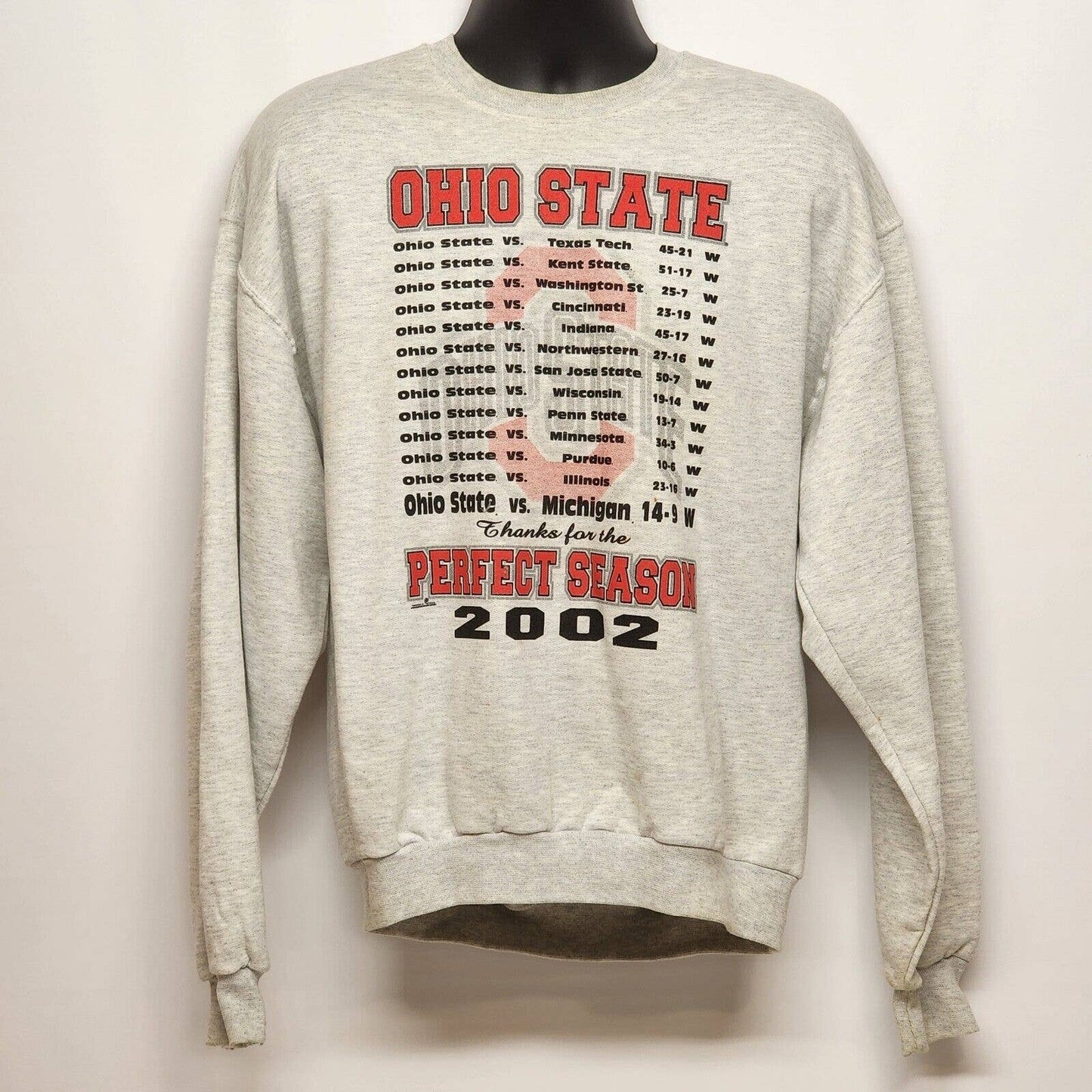 3 Shirts Large Ohio State Buckeyes 2002 National Champs Polo T-Shirt Sweatshirt