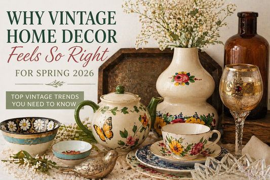🌿 Why Vintage Home Decor Feels So Right for Spring 2026