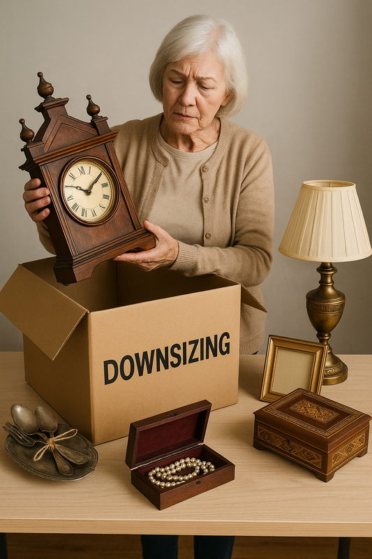 Downsizing, Moving, and Letting Go of “Priceless” Things