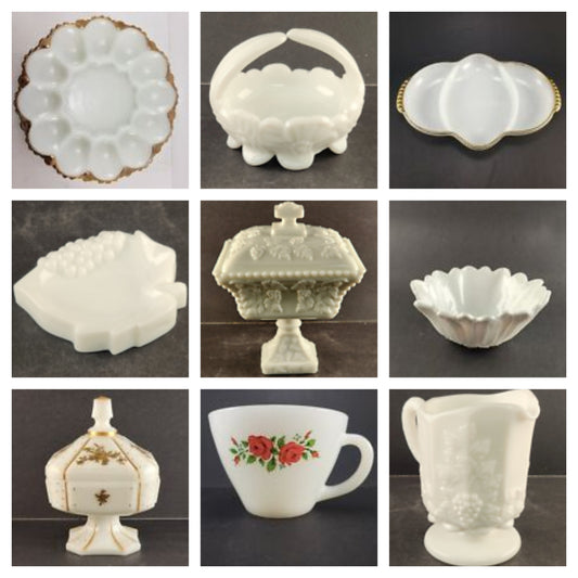Embrace the Charm: A Brief History and Types of Milk Glass