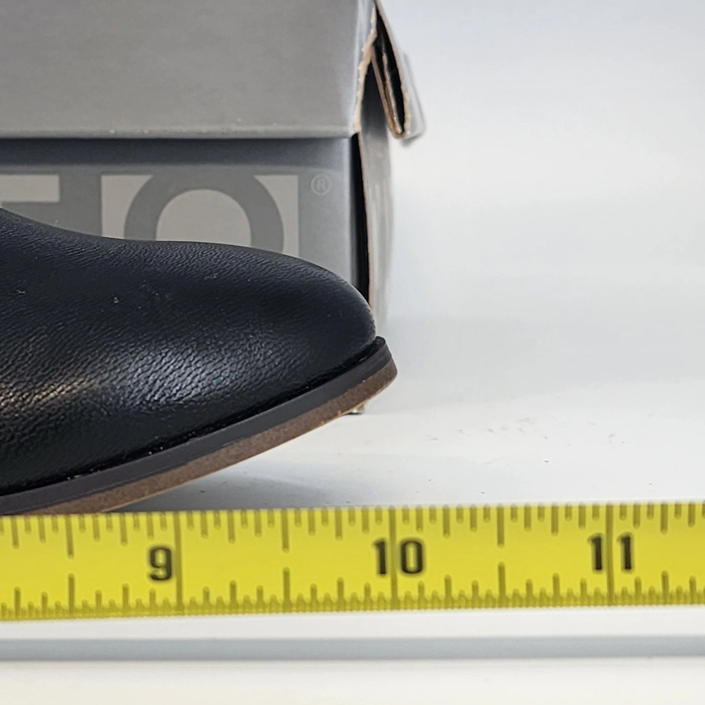 Apt 9 Apindie Platform Ankle Booties Womens 8 Black Heels Zip