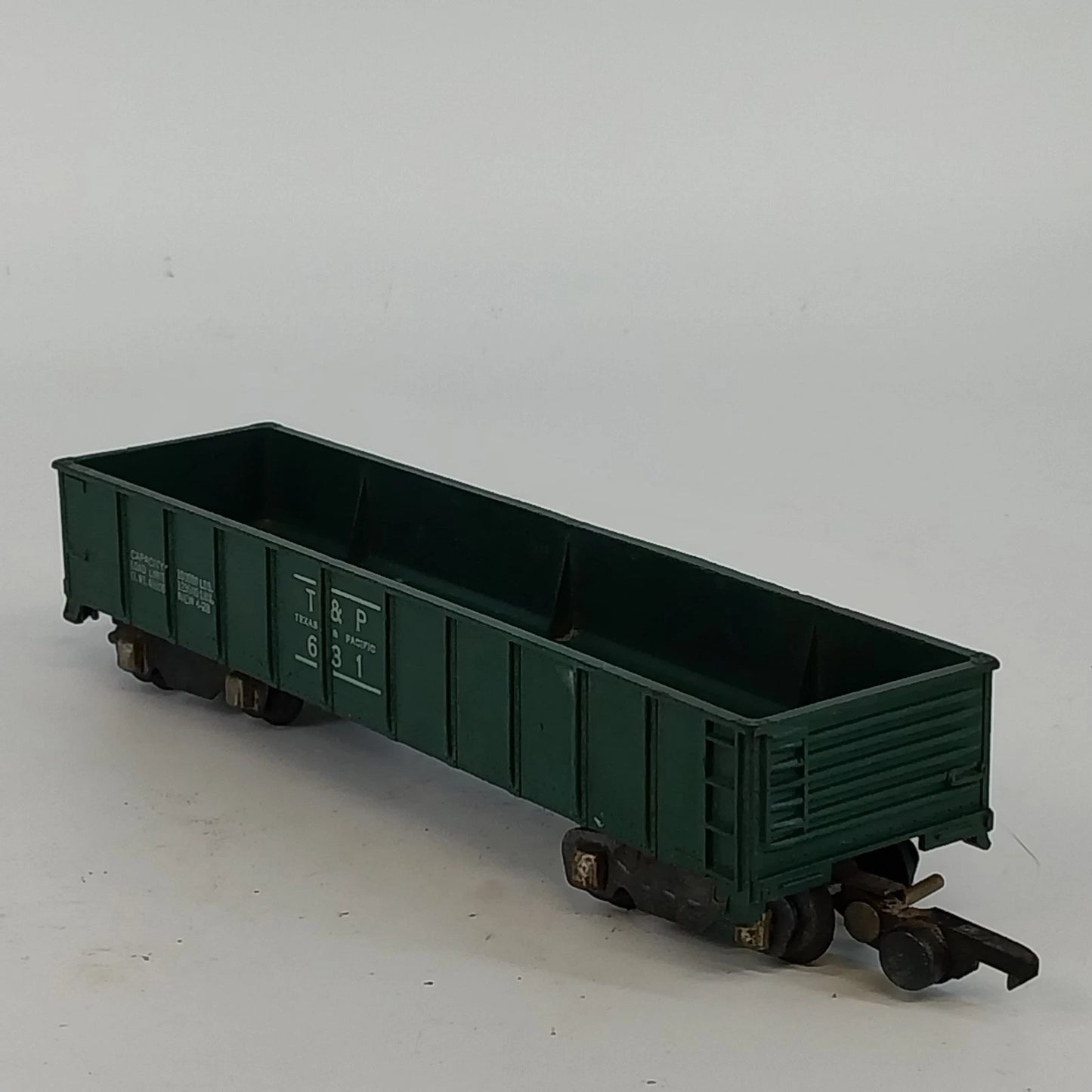 Vintage American Flyer S Gauge Texas Pacific Gondola 631 Green