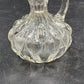 Clear Cruet with Stopper EAPG Fostoria Glass Frisco Line 1229 Vintage 1890-1905