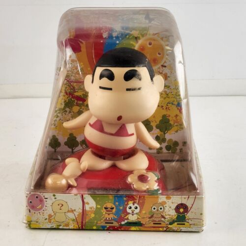 Solar Sumo Dancer Vintage Car Dash Decoration Vintage Made In China NOS