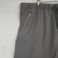 Medgear Material Girl Scrub Pants Womens 3XL Slim Leg Pewter NWT