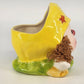 Vintage Ardco Dallas Girl Head Vase Planter Japan Spaghetti Hair