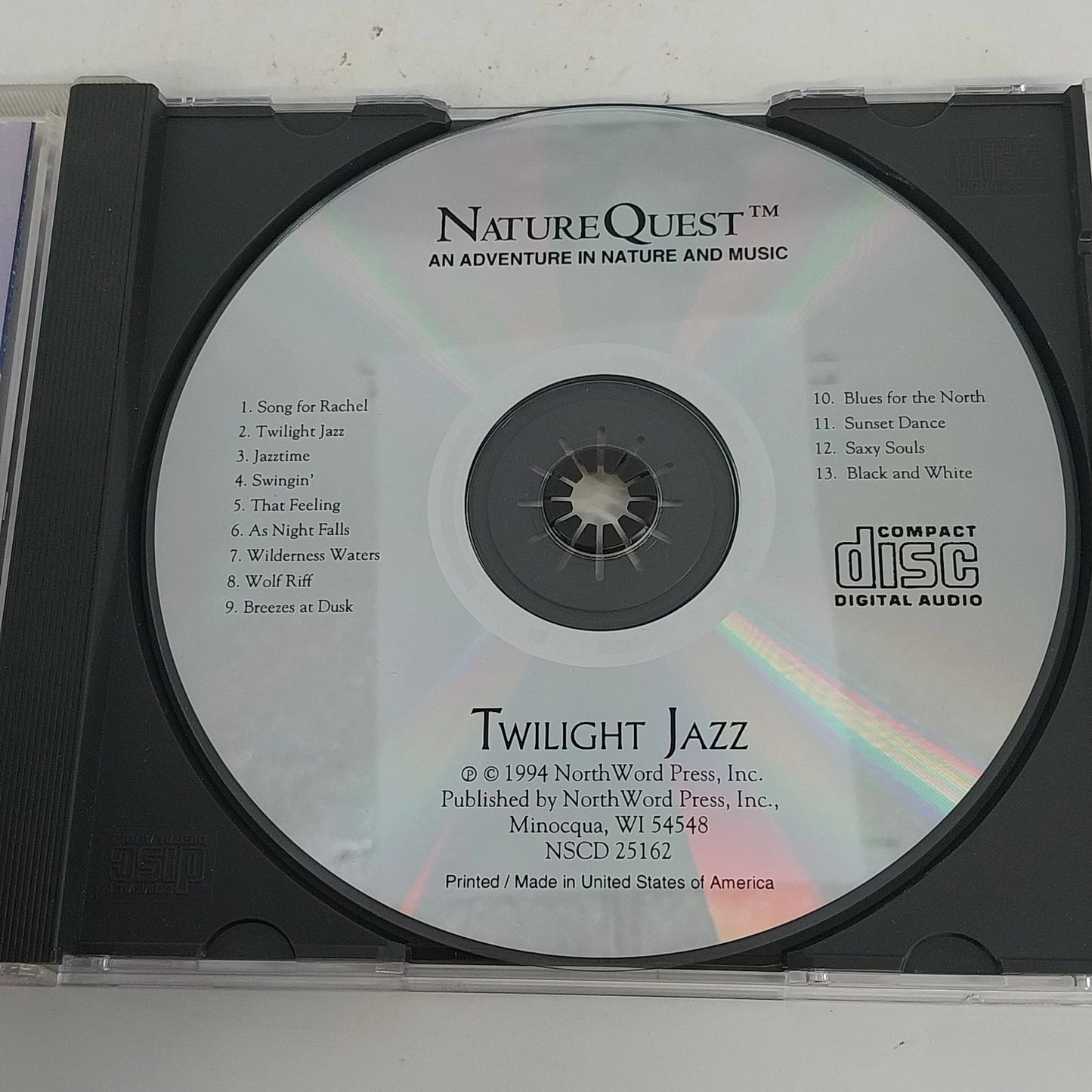 NatureQuest Sentimental Sax Midnight Jazz & Twilight Jazz 3 CD Relaxation 1990s