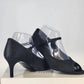 Mootsies Tootsies Mobabyme Heels Womens 8.5 Black Satin Pumps