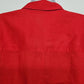 Ralph Lauren Size 2XL Women's Red Button Up Shirt with Cuffed Button Sleeve