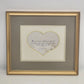 Love Verse Frames To Remember by Dr Dobbins Framed Wall Decor Ornate Gold Heart