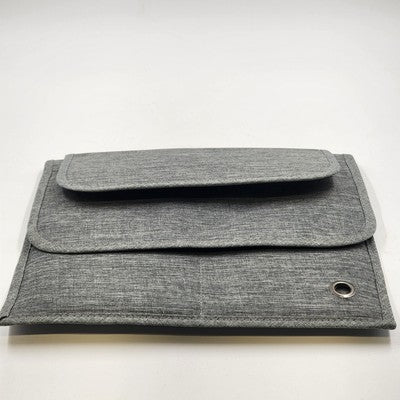 So-Mine Commuter Essential Gray & Green Travel Organizer Seat Pouch Airline Car