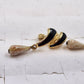 Clip On Earrings Lot 4 Pairs Avon Enamel Faux Pearl Rhinestone Floral Swarovski