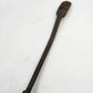 Cobbler Shoemaker Glazing Edge Iron Leatherworking Tool Wood Handle 14" Antique