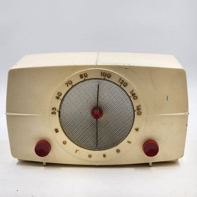 Motorola Model 6X-13U AM Tube Type Propeller Radio Tested Buzzes Vintage 1950
