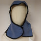 Weldas Hard Hat Cover Liner Winter Blue Sherpa Lined Extra Long Nape 100% Cotton