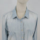 Merona Faded Blue Denim 5 Buttons Pocket Long Sleeve Shirt Jacket XL India