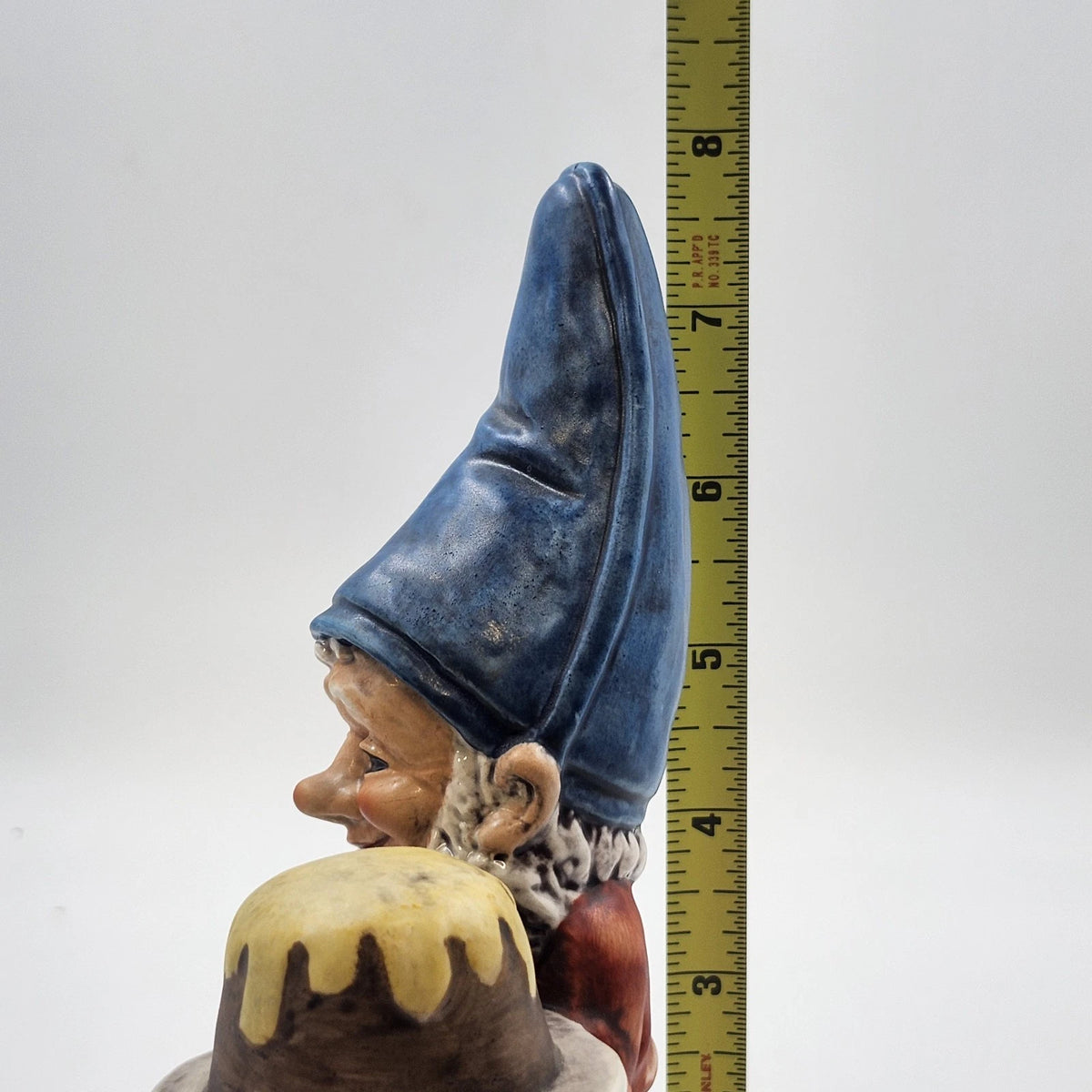 Goebel Co-Boy Plum Pastry Chef Gnome Figurine 8" Well 506 Ceramic W Germany
