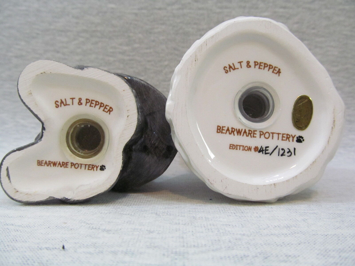 Boyd's Bears Grenville Beatrice True Love Salt Pepper In Box #390022 Bride Groom