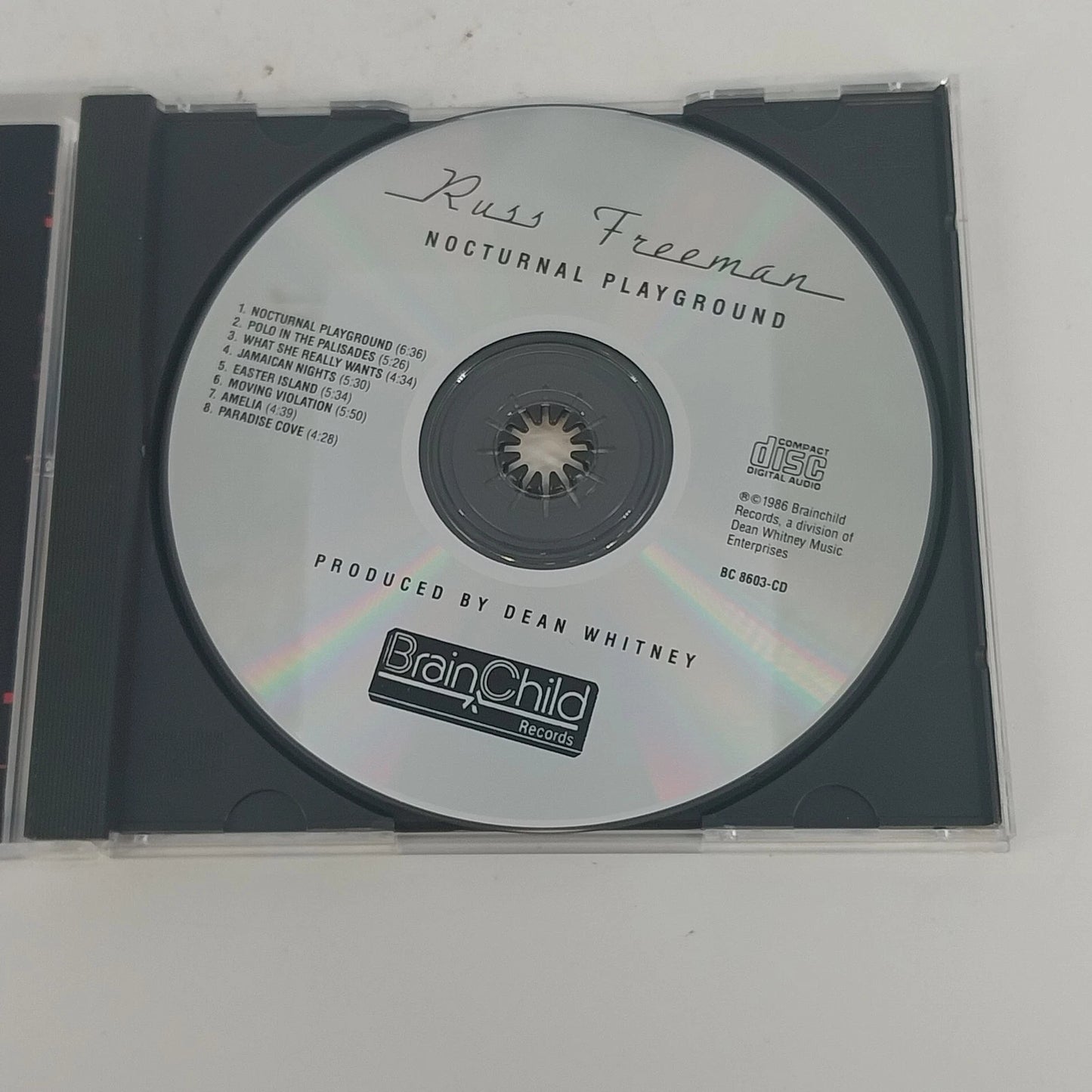 Russ Freeman Nocturnal Playground CD Smooth Jazz Contemporary Jazz BrainChild