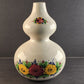 Vestal Alcobach Portugal Jug Vase Flowers Pot Belly Hand Painted Ceramic Pottery