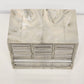 Akro Mils PM15 Storage Organizer 10 Drawer Swirl Plastic Cabinet 9.75" Vintage