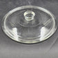 Corning Ware Replacement Clear Glass Lid 9.5" Outer 8'' Inner Lip Round USA