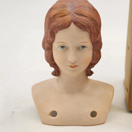 Juliet Porcelain Doll Kit Yield House 1970's Vintage Head Arms Legs Bisque NIB