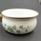 Corelle Coordinates Sauce Pan Lincoware Ivy Style Pattern Enamel Gold Handle