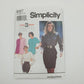 Simplicity 8067 Vintage Sewing Pattern 1992 Cut Misses Loose Fitting Top Size AA