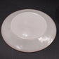 4 Fire-King Anchor Hocking White Swirl Milk Glass Salad Plates Gold Trim USA Vtg
