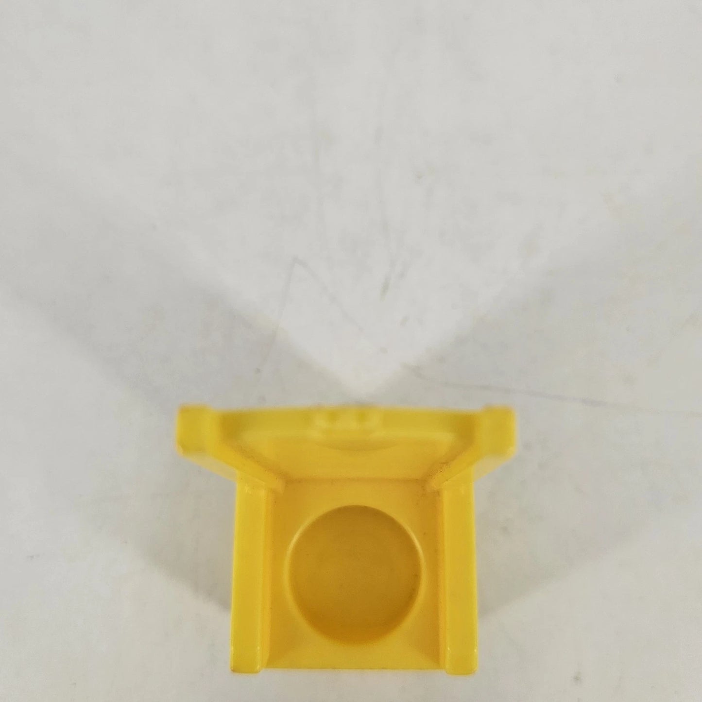 Fisher Price Little People Castle Throne Chair Yellow 1974 Vintage Play Family
