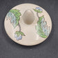 Large Chinoiserie Macau Ginger Jar – Hand Painted Blue & Pink Floral – 10"x7.25"