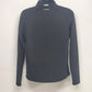 Saucony Men's Medium Black Long Sleeve Running Shirt Performance Top 23" PIT