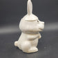 Hocus Pocus Bunny Cookie Jar 2 Piece McCoy 211 Porcelain Rabbit 13.5" H