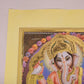Hindu God Ganesha Print Poster Ganesh Writing Deity Remover of Obstacles Art