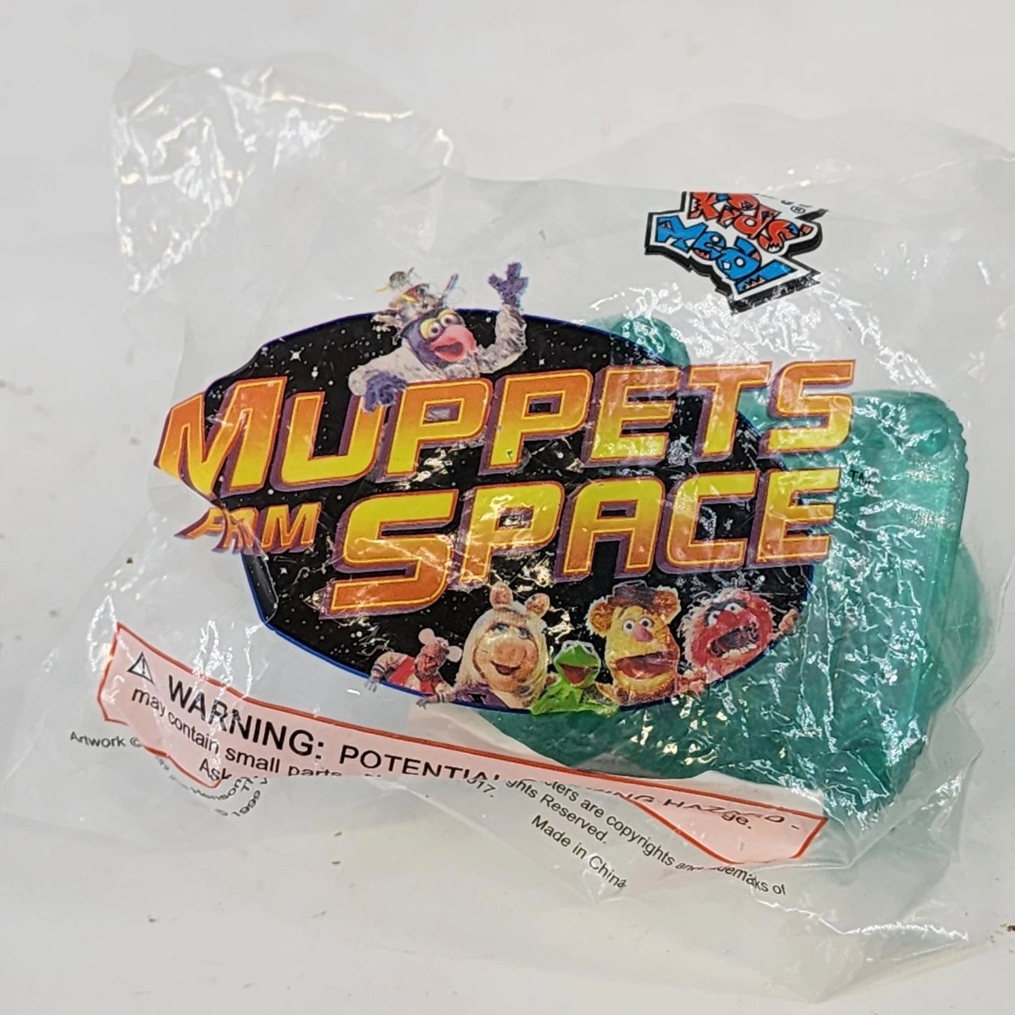 1999 Gonzo Muppets in Space Light Up Ship Wendy's HTF Toy