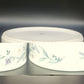 Pfaltzgraff April 2.5 Qt Casserole Dish w Glass Lid Floral Stoneware Vintage USA