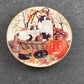 Kalendar Kitties Mini 3.5" Decorator Plates by Barbara Higgins-Bond Choose Month